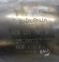 Catalyseur (echappement) AUDI A1 1 Photo n°4