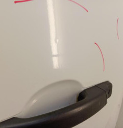 Porte avant gauche RENAULT TRAFIC 3 Photo n°3