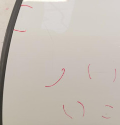 Porte arriere gauche RENAULT MEGANE 4