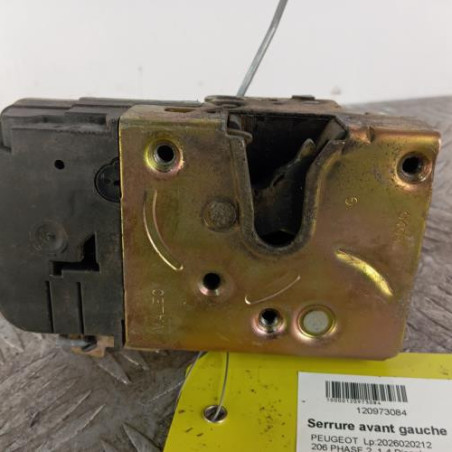 Serrure avant gauche PEUGEOT 206