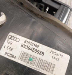 Feu arriere secondaire gauche (feux) AUDI A3 3 Photo n°7