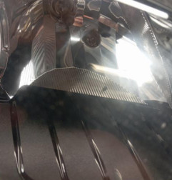 Optique avant principal droit (feux)(phare) RENAULT MEGANE 3 Photo n°3