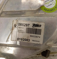 Optique avant secondaire droit (feux)(clignotant) MERCEDES CLASSE C 202