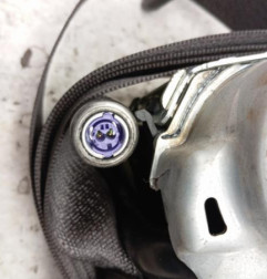 Ceinture arriere gauche OPEL ASTRA K Photo n°3