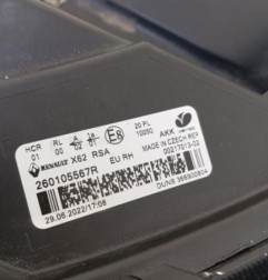 Optique avant principal droit (feux)(phare) RENAULT MASTER 3 Photo n°5