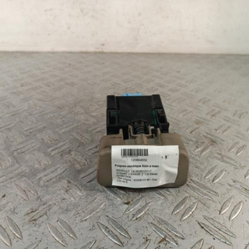 Poignee electrique frein a main RENAULT SCENIC 2
