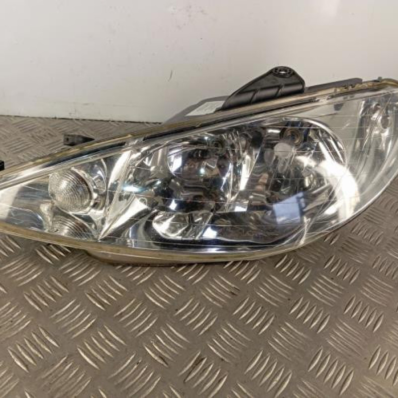 Optique avant principal gauche (feux)(phare) PEUGEOT 206