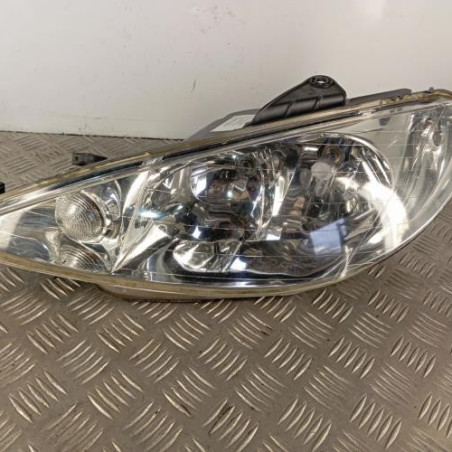 Optique avant principal gauche (feux)(phare) PEUGEOT 206 Photo n°1