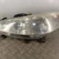 Optique avant principal gauche (feux)(phare) PEUGEOT 207