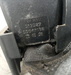 Attache ceinture arriere gauche RENAULT CLIO 3 Photo n°3