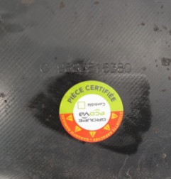 Pare boue avant gauche CITROEN DS3 Photo n°5