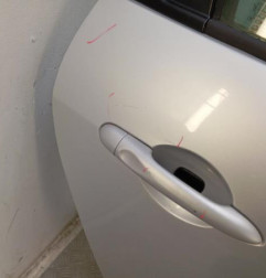 Porte arriere droit RENAULT SCENIC 3 Photo n°3