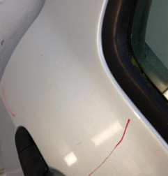 Porte arriere droit RENAULT CLIO 3 Photo n°3