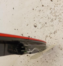 Feu arriere stop central RENAULT CLIO 2 Photo n°3