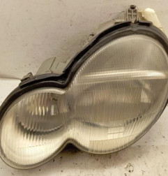 Optique avant principal gauche (feux)(phare) MERCEDES CLASSE C 203 COUPE SPORT Photo n°1