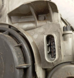 Optique avant principal gauche (feux)(phare) MERCEDES CLASSE C 203 COUPE SPORT Photo n°3