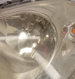 Optique avant principal gauche (feux)(phare) MERCEDES CLASSE A 169 Photo n°3