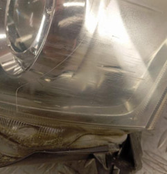 Optique avant principal gauche (feux)(phare) TOYOTA AVENSIS 2 Photo n°3