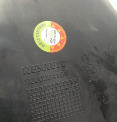 Pare boue avant gauche RENAULT CLIO 3 Photo n°4