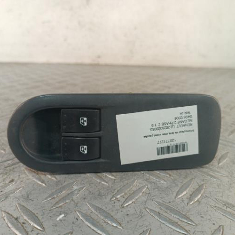 Interrupteur de leve vitre avant gauche RENAULT MEGANE 2