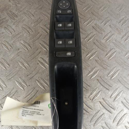 Interrupteur de leve vitre avant gauche RENAULT MEGANE 3 Photo n°1