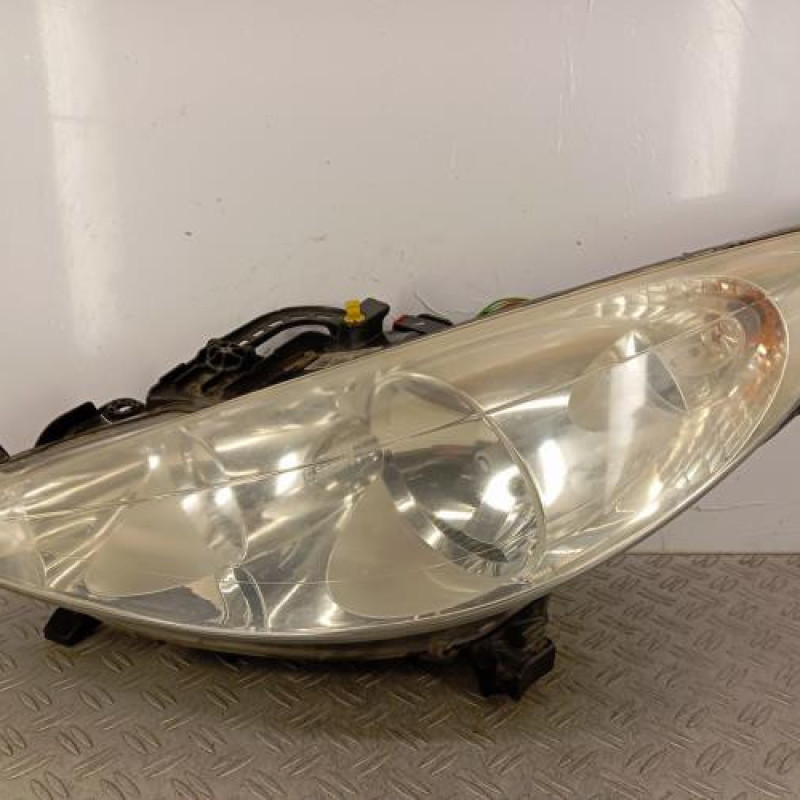 Optique avant principal gauche (feux)(phare) PEUGEOT 207