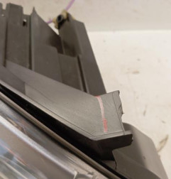 Optique avant principal droit (feux)(phare) MERCEDES CLASSE A 169