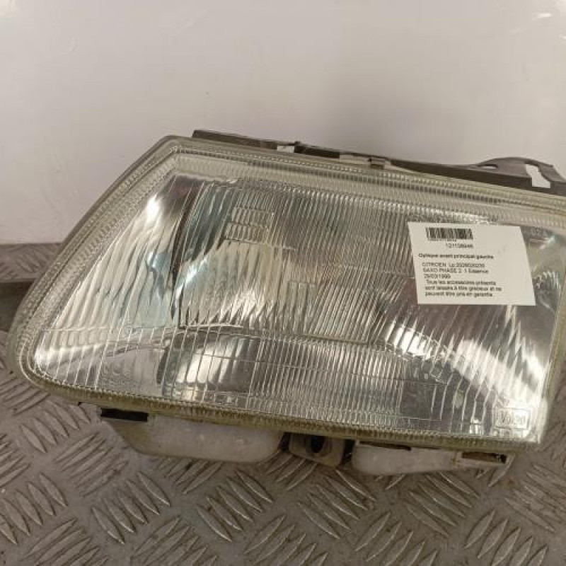Optique avant principal gauche (feux)(phare) CITROEN SAXO