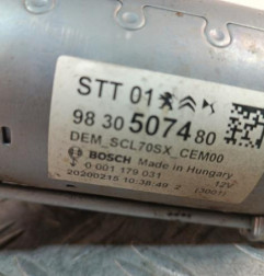 Demarreur PEUGEOT 3008 2 Photo n°3