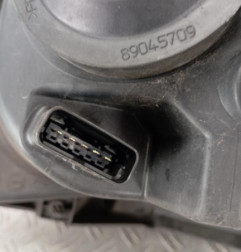 Optique avant principal droit (feux)(phare) RENAULT CLIO 3 Photo n°6