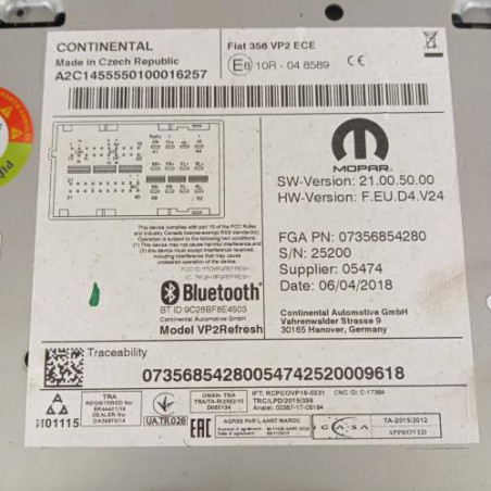 Afficheur FIAT TIPO 2