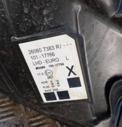 Optique avant principal gauche (feux)(phare) RENAULT KANGOO 2 Photo n°3