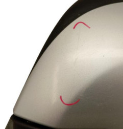 Retroviseur gauche RENAULT SCENIC 3 Photo n°3