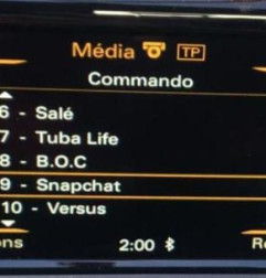 Afficheur AUDI A1 1 Photo n°8