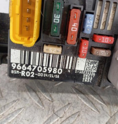 Boitier servitude moteur (BSM) PEUGEOT 407