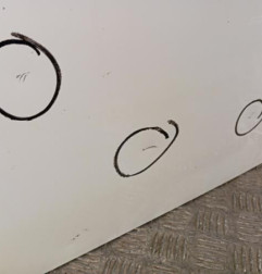 Porte de coffre droit PEUGEOT PARTNER 1