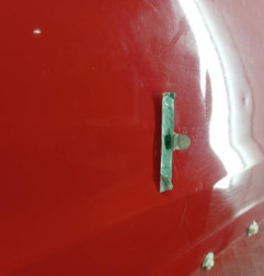 Porte avant gauche PEUGEOT 106 Photo n°4