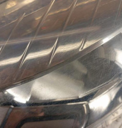 Optique avant principal gauche (feux)(phare) RENAULT MEGANE 3 Photo n°5