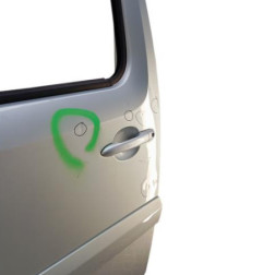 Porte avant gauche RENAULT KANGOO 2 Photo n°4