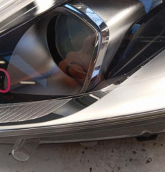 Optique avant principal gauche (feux)(phare) PEUGEOT 208 1