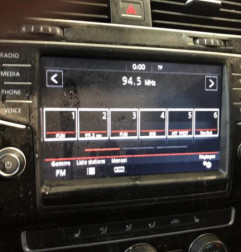 Afficheur VOLKSWAGEN GOLF 7 Photo n°1