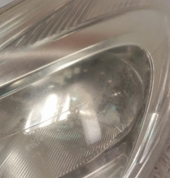 Optique avant principal gauche (feux)(phare) OPEL CORSA D Photo n°3