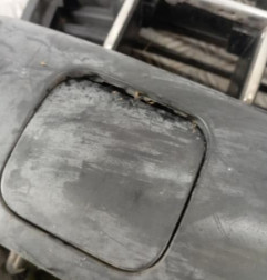 Grille de pare choc PEUGEOT 3008 1 Photo n°3