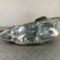 Optique avant principal gauche (feux)(phare) PEUGEOT 206