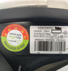 Optique avant principal droit (feux)(phare) RENAULT KANGOO 1 Photo n°5