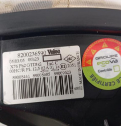 Optique avant principal gauche (feux)(phare) RENAULT KANGOO 1 Photo n°5