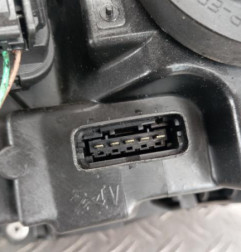 Optique avant principal droit (feux)(phare) RENAULT LAGUNA 2 Photo n°5