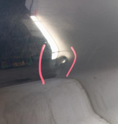 Porte arriere gauche PEUGEOT 208 1 Photo n°3