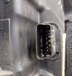 Optique avant principal gauche (feux)(phare) RENAULT MODUS Photo n°4