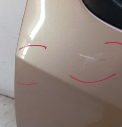 Porte avant gauche RENAULT MODUS Photo n°3